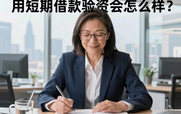 用短期借款验资会怎么样？内行人揭秘背后的资金周转风险与实操路子