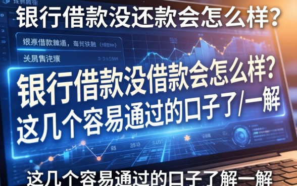 银行借款没还款会怎么样?这几个容易通过的口子了解一下