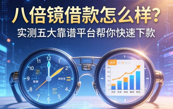 八倍镜借款怎么样？实测五大靠谱平台帮你快速下款
