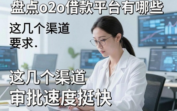 盘点o2o借款平台有哪些,这几个渠道审批速度挺快