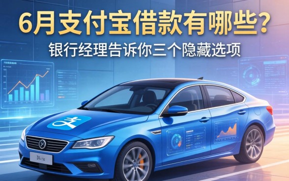 6月支付宝借款有哪些？银行经理告诉你三个隐藏选项