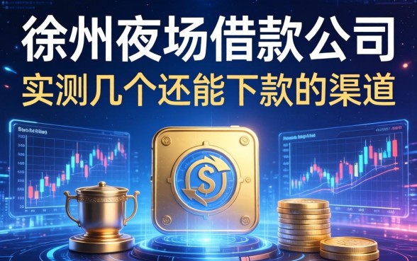 徐州夜场借款公司有哪些？实测几个还能下款的渠道