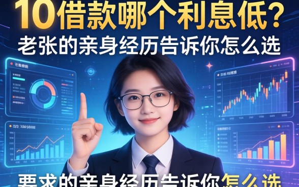 1万借款哪个利息低？老张的亲身经历告诉你怎么选