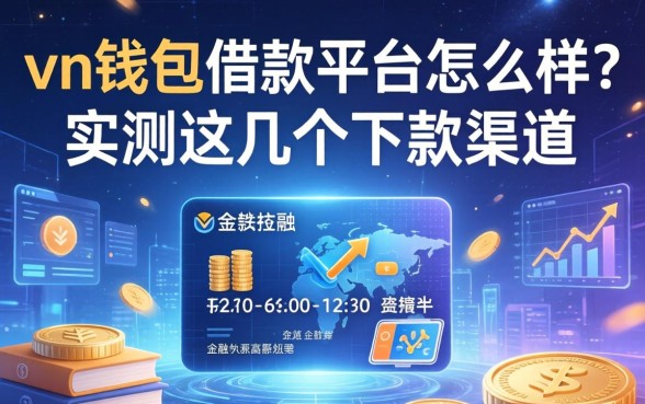 vn钱包借款平台怎么样？实测这几个下款渠道