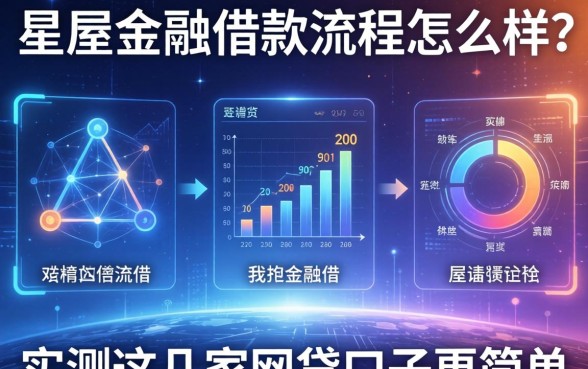 星图金融借款流程怎么样?实测这几家网贷口子更简单