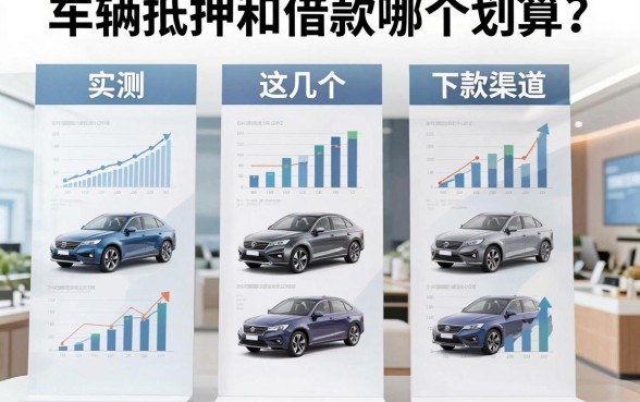 车辆抵押和借款哪个划算？实测这几个下款渠道