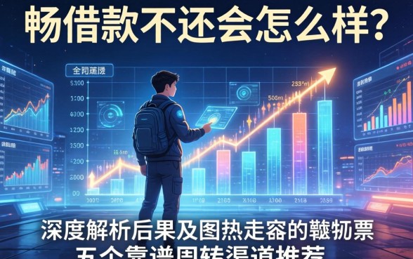畅借款不还会怎么样?深度解析后果及五个靠谱周转渠道推荐