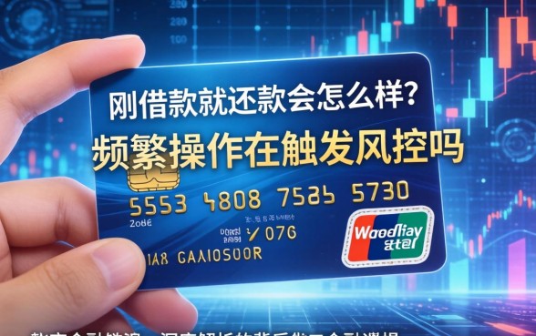 信用卡刚借款就还款会怎么样？频繁操作会触发风控吗？深度解析背后的金融逻辑