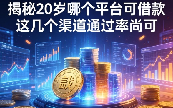 揭秘20岁哪个平台可借款，这几个渠道通过率尚可