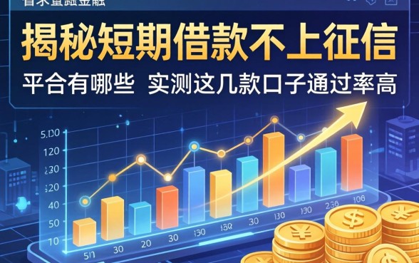 揭秘短期借款不上征信的平台有哪些，实测这几款口子通过率高