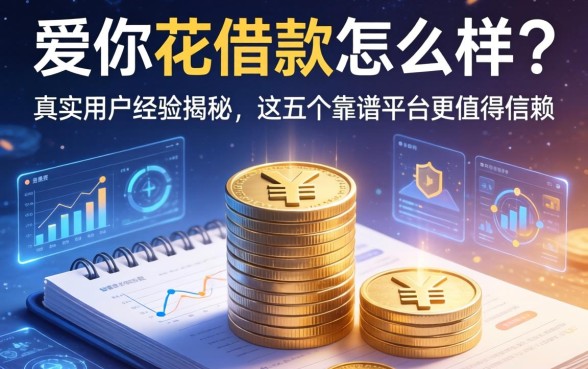 爱你花借款怎么样？真实用户经历揭秘，这五个靠谱平台更值得信赖