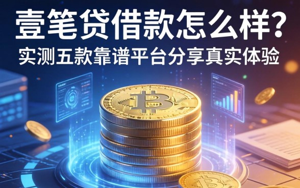 壹笔贷借款怎么样？实测五款靠谱平台分享真实体验