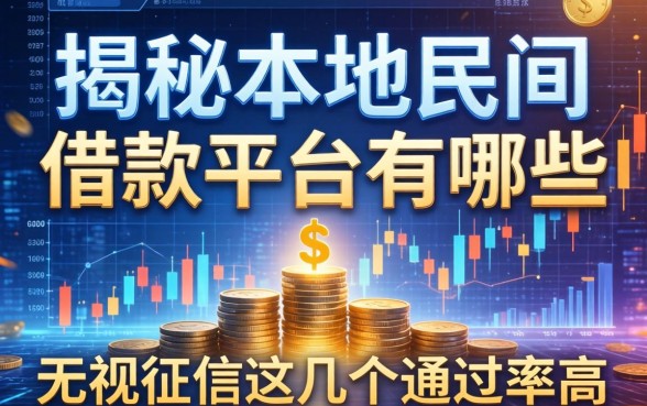揭秘本地民间借款平台有哪些,无视征信这几个通过率高