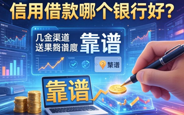 信用借款哪个银行好？整理了几个靠谱的渠道分享