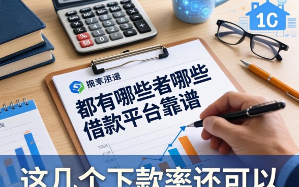 整理都有哪些借款平台靠谱：这几个下款率还可以