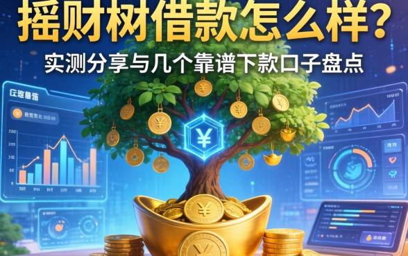 摇财树借款怎么样？实测分享与几个靠谱下款口子盘点