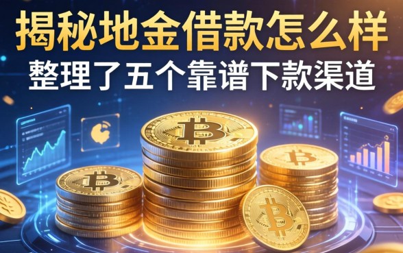 揭秘一地金借款怎么样：整理了五个靠谱下款渠道