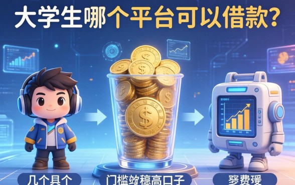 大学生哪个平台可以借款？整理了几个门槛不高的口子