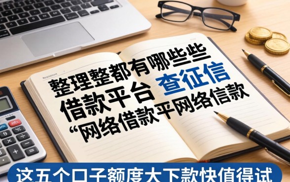 整理了都有哪些网络借款平台不查征信,这五个口子额度大下款快值得试