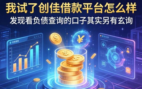 我试了创佳借款平台怎么样，发现不看负债查询的口子其实另有玄机