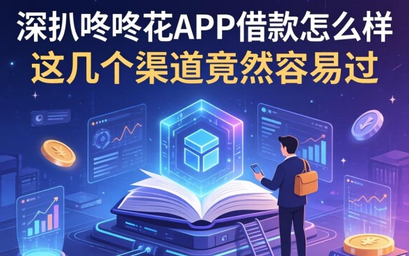 深扒咚咚花APP借款怎么样，这几个渠道竟然容易过