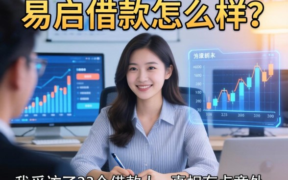 易启借款怎么样？我采访了23个借款人，真相有点意外