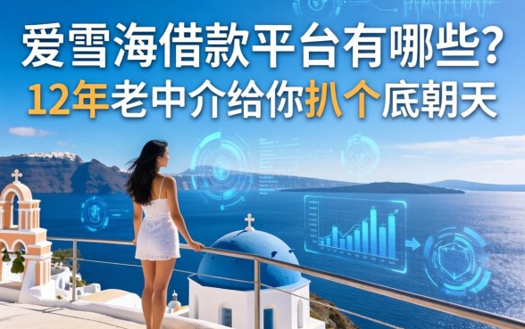 爱琴海借款平台有哪些?12年老中介给你扒个底朝天