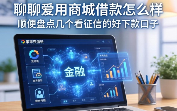 聊聊爱用商城借款怎么样,顺便盘点几个不看征信的好下款口子