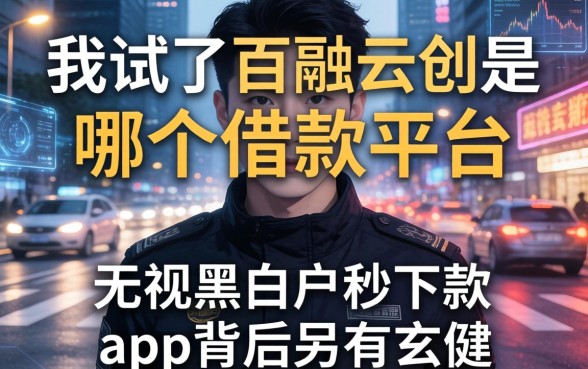 我试了百融云创是哪个借款平台,发现无视黑白户秒下款app背后另有玄机