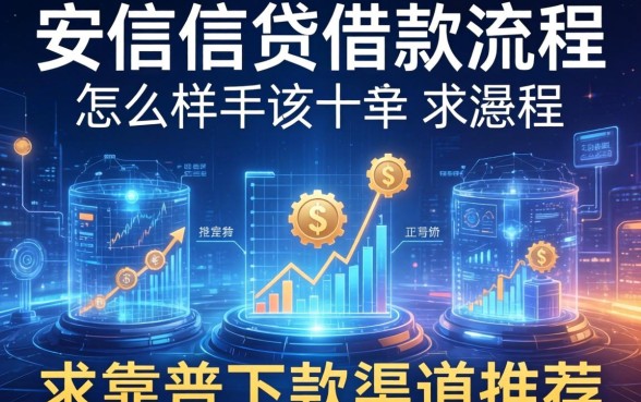 安信信贷借款流程怎么样，求靠谱下款渠道推荐？