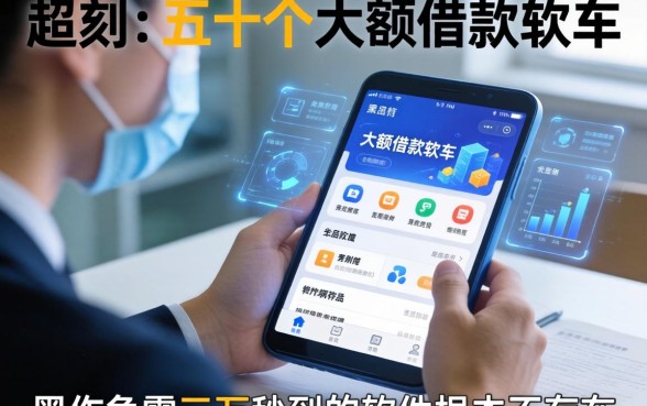 我翻了五十个大额借款软件，发现黑户急需三万秒到的软件根本不存在
