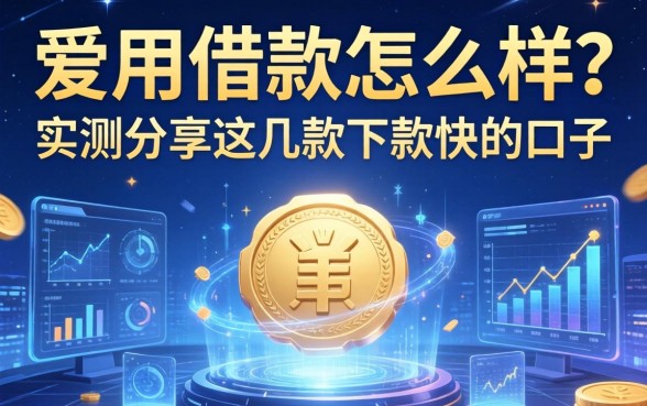 爱用借款怎么样？实测分享这几款下款快的口子