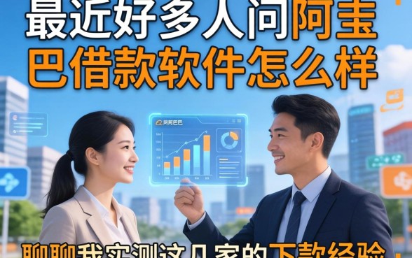 最近好多人问阿巴巴借款软件怎么样，聊聊我实测这几家的下款经验