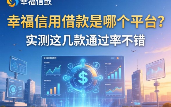幸福信用借款是哪个平台的?实测这几款通过率不错