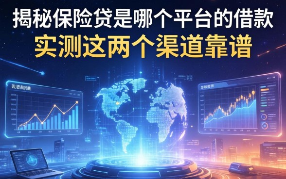 揭秘保险贷是哪个平台的借款,实测这两个渠道靠谱