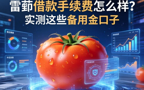 大番茄借款手续费怎么样？实测这些备用金口子