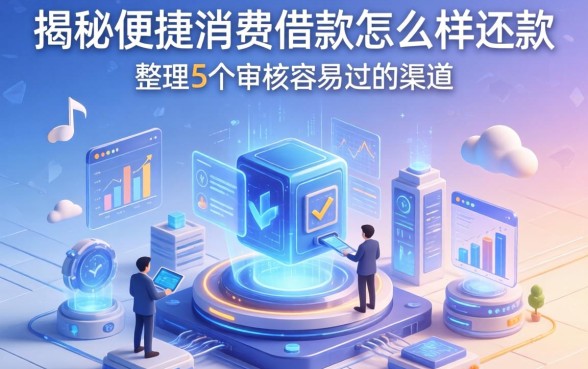 揭秘便捷消费借款怎么样还款,整理了5个审核容易过的渠道
