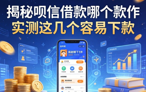 揭秘呗信借款在哪个软件，实测这几个容易下款