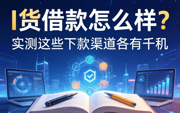 i货借款怎么样?实测这些下款渠道各有千秋