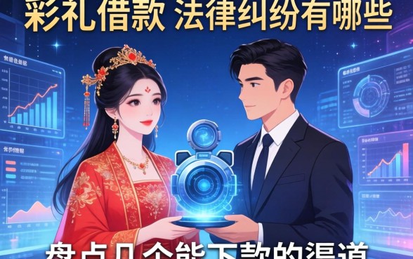 彩礼借款的法律纠纷有哪些？盘点几个能下款的渠道