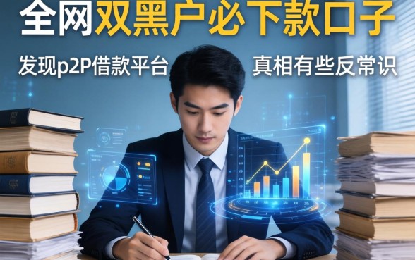 我翻遍了全网双黑户必下款的口子,发现p2p借款平台的真相有些反常识