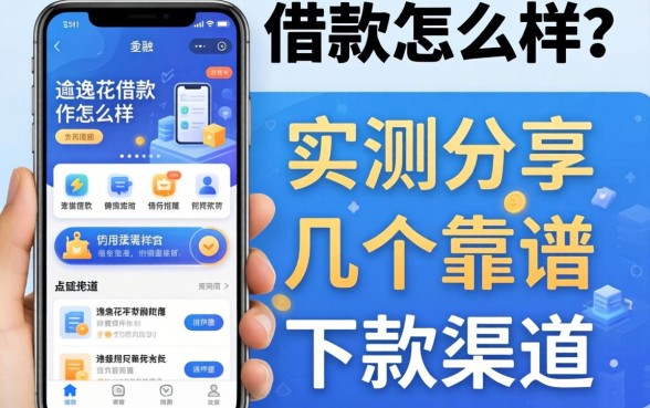 安逸花借款软件怎么样？实测分享与几个靠谱的下款渠道推荐