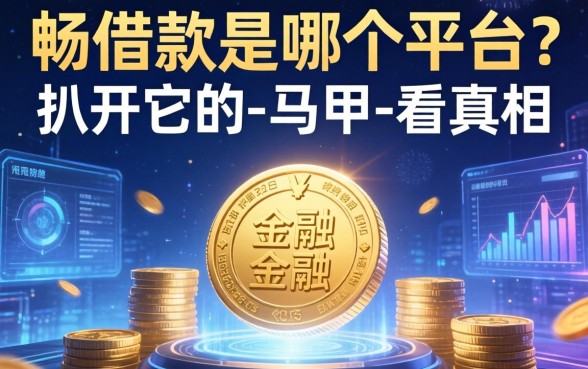 畅借款是哪个平台？扒开它的-马甲-看真相