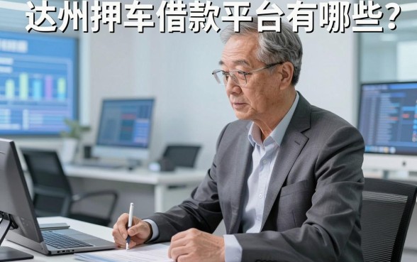 达州押车借款平台有哪些?老张急需资金周转的真实经历分享