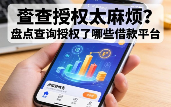 手机查授权太麻烦？盘点查询授权了哪些借款平台