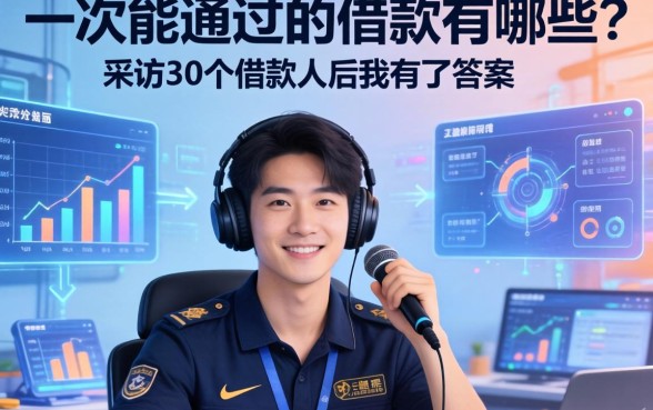 一次能通过的借款有哪些？采访了30个借款人后我有了答案