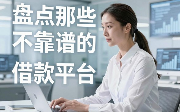 盘点那些不靠谱的借款平台有哪些,这几家其实挺靠谱还无视征信