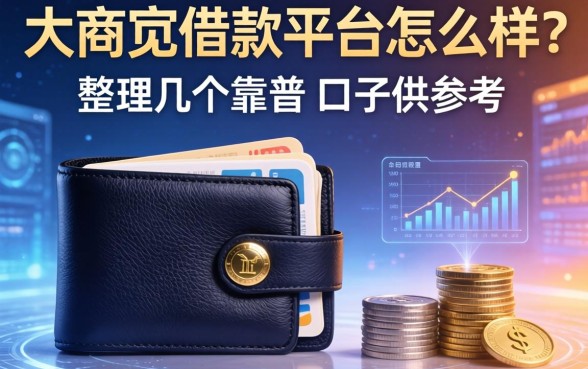 大商钱包借款平台怎么样？整理了几个靠谱的口子供参考