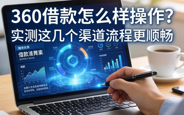 360借款怎么样操作？实测这几个渠道流程更顺畅
