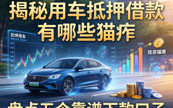 揭秘用车抵押借款有哪些猫腻，盘点五个靠谱下款口子